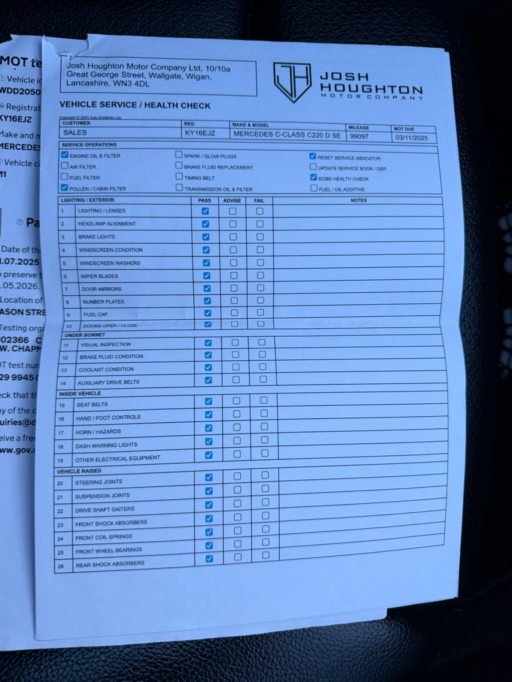Mercedes C Class - Image 79