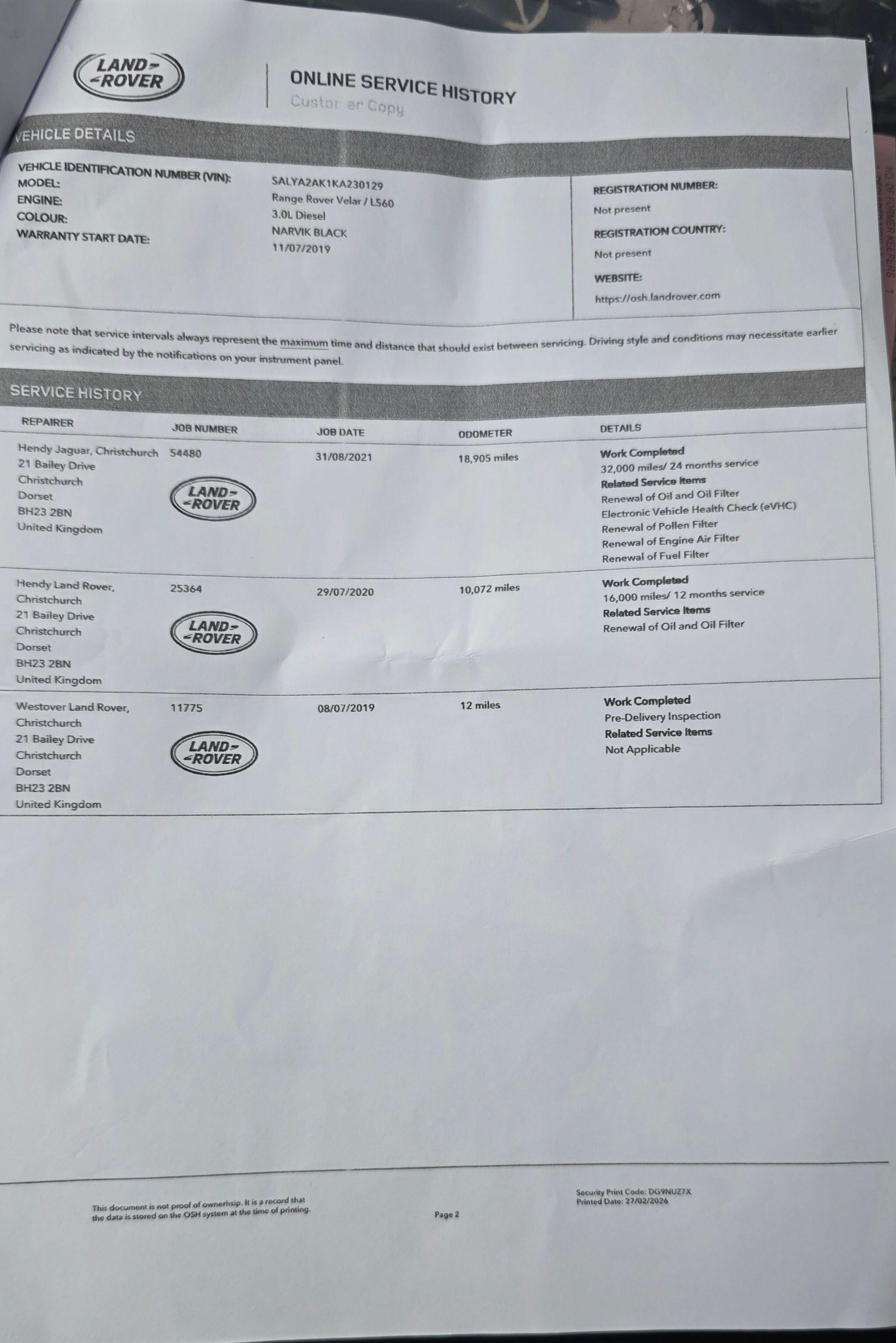 Land Rover Range Rover Velar - Image 57