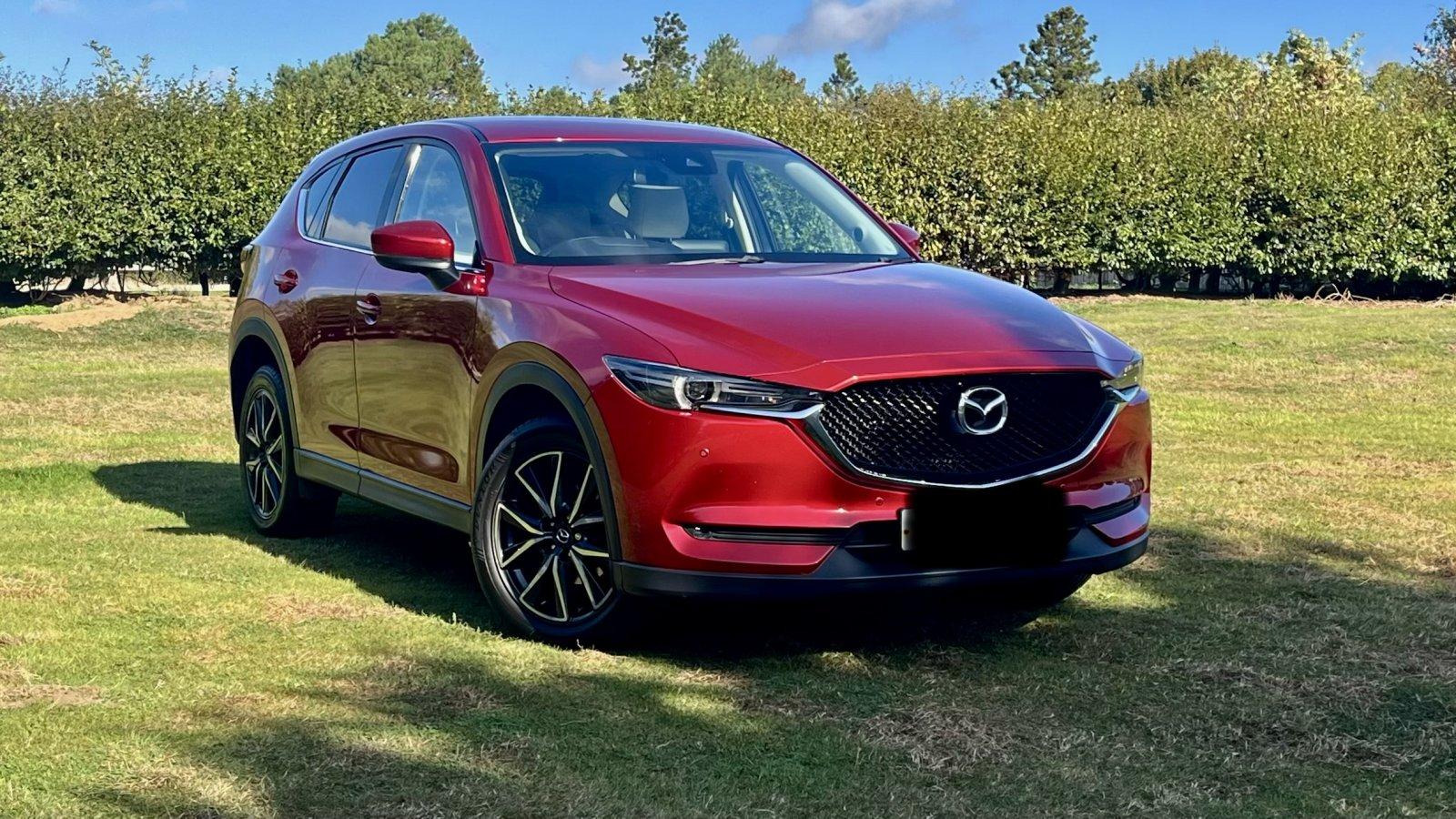 Used 2018 Mazda CX-5 in Soul Red Crystal for sale in Stokesley